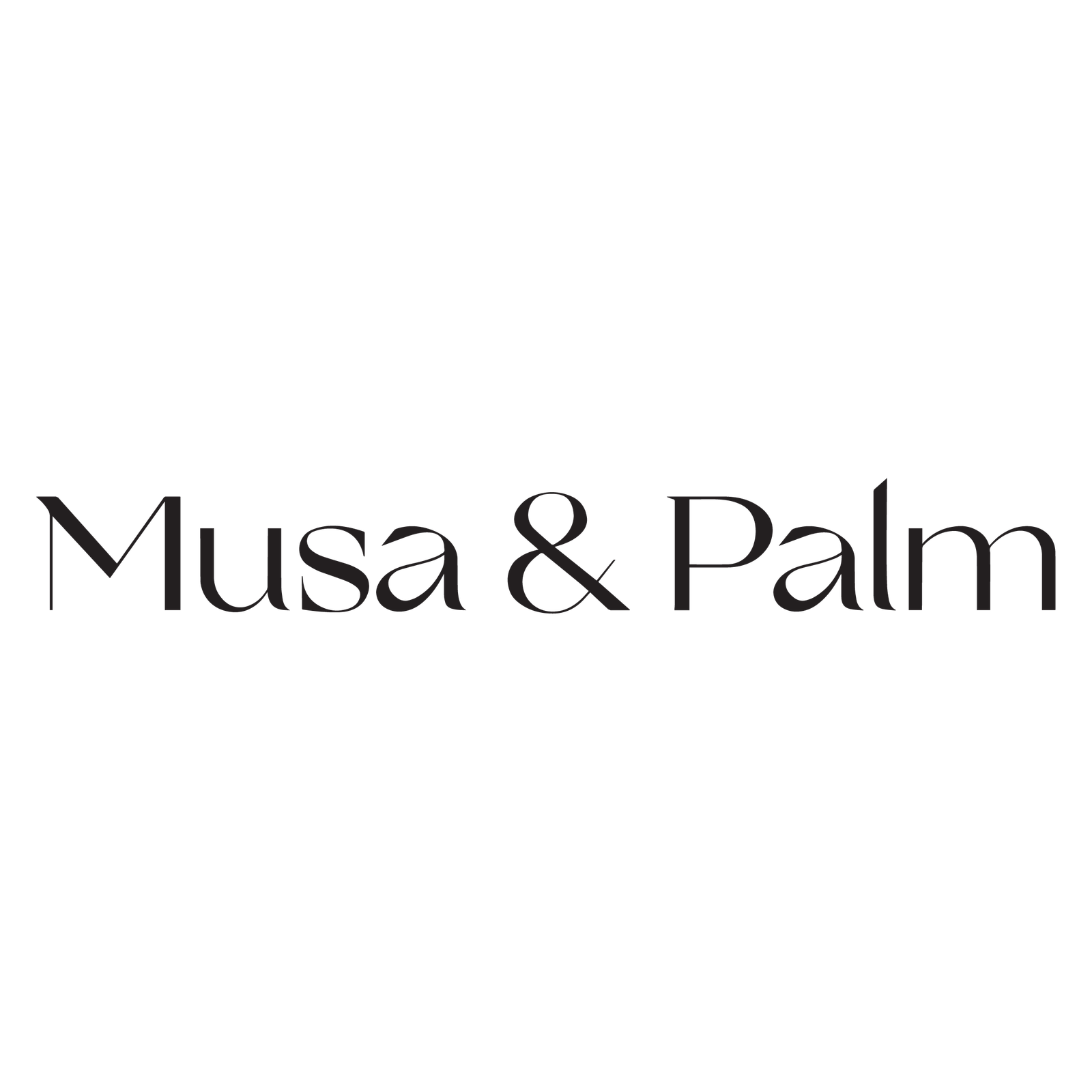 musa and palm